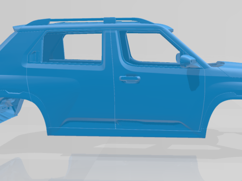 Hyundai Inster 2025 Body Car 3D Baskı Modeli