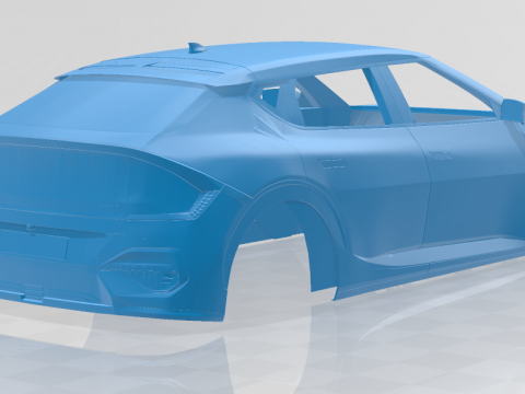 Kia EV6 GT-Line 2025 - Body Car STL Model 3D-Druckmodell