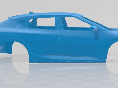 Kia EV6 GT-Line 2025 - Body Car STL Model 3D Print Model
