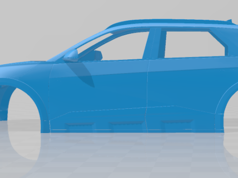 Hyundai Ioniq 5 XRT 2025 - Body Car STL Model 3D Принт Модель