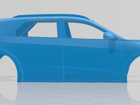 Hyundai Ioniq 5 XRT 2025 - Body Car STL Model 3D Принт Модель