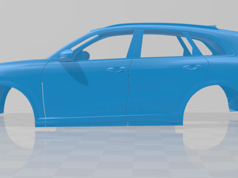 Audi SQ5 2025 - Body Car STL Model 3D 프린트 모델