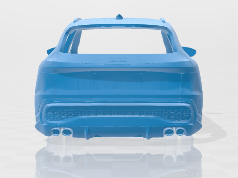 Audi SQ5 2025 - Body Car STL Model 3D 프린트 모델