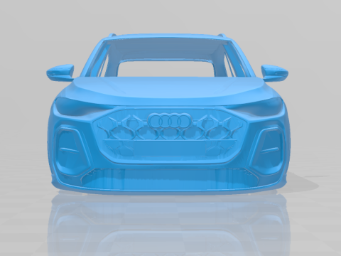 Audi SQ5 2025 - Body Car STL Model 3D 프린트 모델