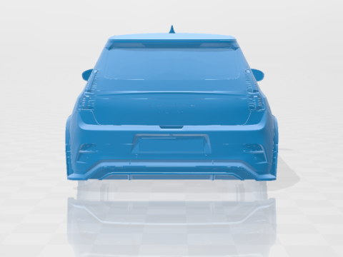 Alpine A290 GTS - Body Car STL Model 3D 打印模型