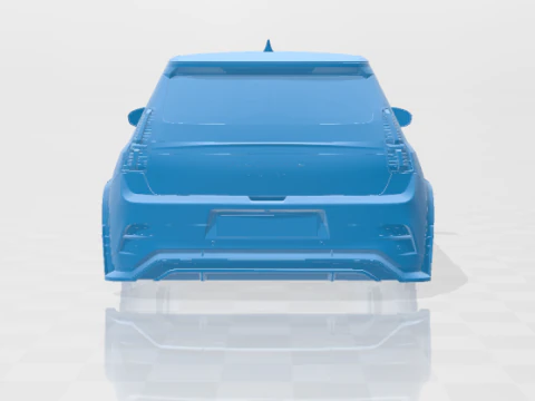 Alpine A290 GTS - Body Car STL Model 3D Print Model
