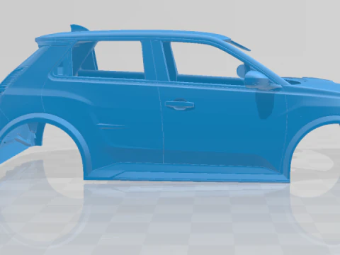 Alpine A290 GTS - Body Car STL Model 3D Print Model