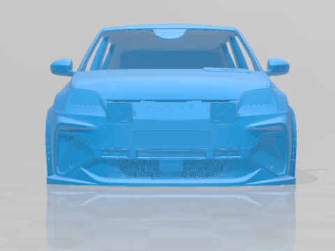 Alpine A290 GTS - Body Car STL Model 3D Print Model