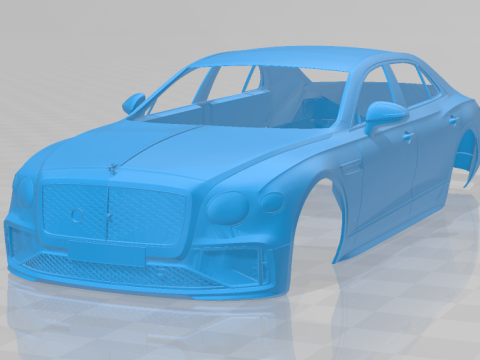 Bentley Flying Spur Speed 2025 - Full Body STL Model Modelo de Impressão 3D