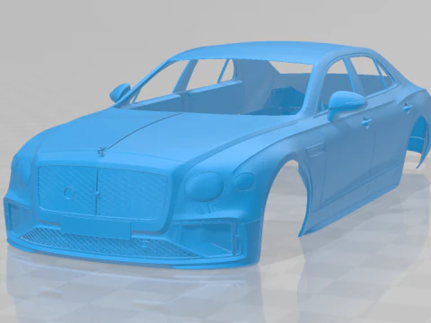 Bentley Flying Spur Speed 2025 - Full Body STL Model 3D Print Model