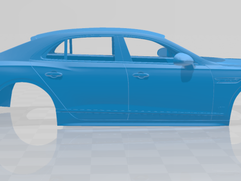 Bentley Flying Spur Speed 2025 - Full Body STL Model 3D-Druckmodell