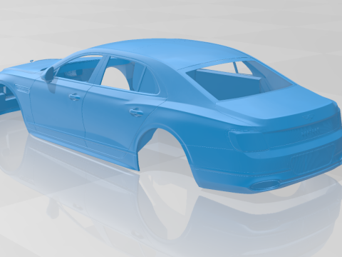 Bentley Flying Spur Speed 2025 - Full Body STL Model 3D-Druckmodell