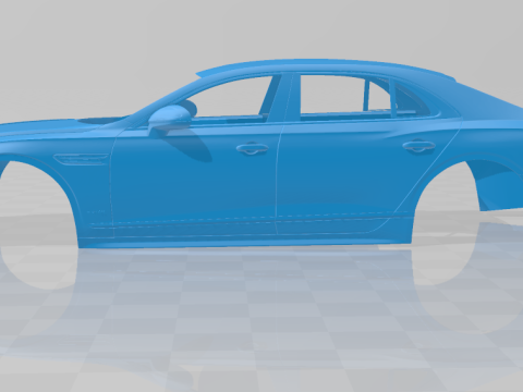 Bentley Flying Spur Speed 2025 - Full Body STL Model 3D-Druckmodell