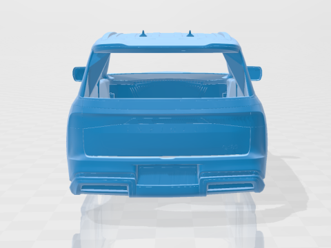 Infiniti QX80 2025 - Body Car STL Model 3D 打印模型