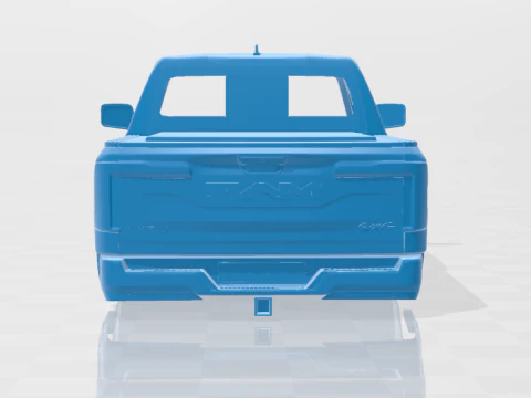 Ram 1500 Ramcharger - Body Car STL Model 3D Print Model
