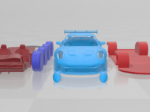 Porsche 911 GT3 RS 2022 - Separate Parts STL Model 3D Print Model