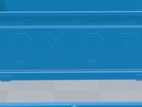 Toyota Land Cruiser Pickup 1979 - Separate Parts STL Model Modèles 3D en vedette