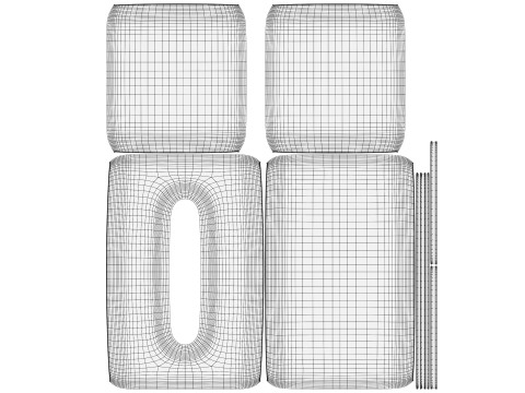 Speaker Marshall Acton 3 Low-poly Modèle 3D