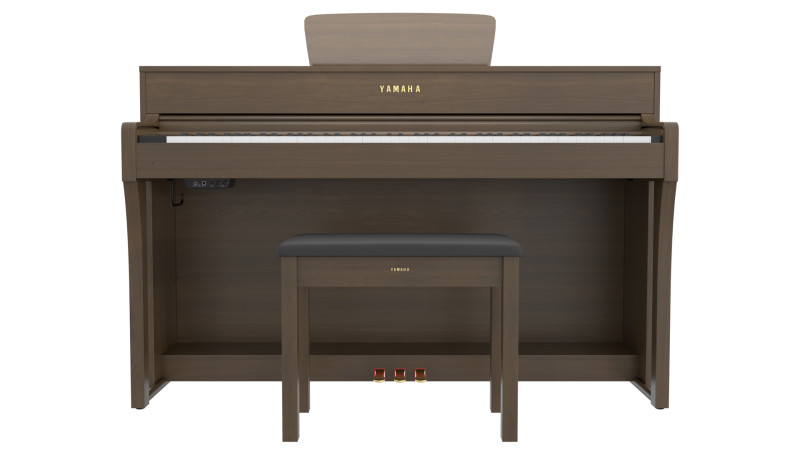 Digital Piano Yamaha CLP-635 Model 3D .c4d .max .obj .3ds .fbx .stl .blend