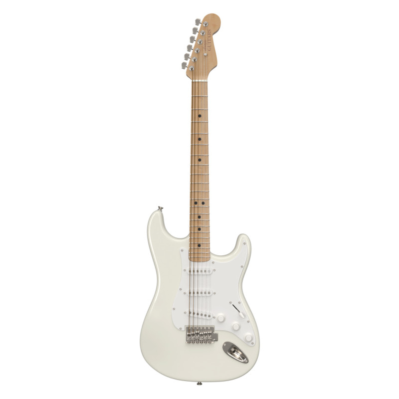 Electric guitar style Fender Stratocaster Low-poly Modelo 3D .c4d .max .obj .3ds .fbx .stl .blend 