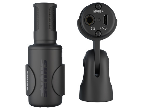 Microphone Shure MV88 USB 3D Model