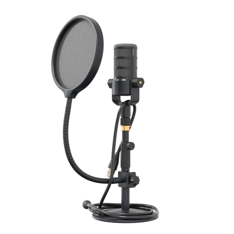 Rode podmic stand popfilter Modèle 3D .c4d .max .obj .3ds .fbx .stl .blend 