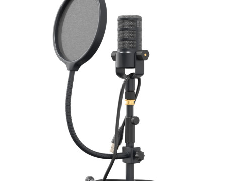Rode podmic stand popfilter 3D Model
