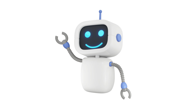 Sweet robot 3D Model .c4d .max .obj .3ds .fbx .stl .blend