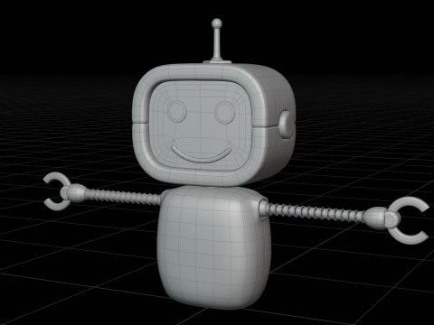 Sweet robot 3D Model