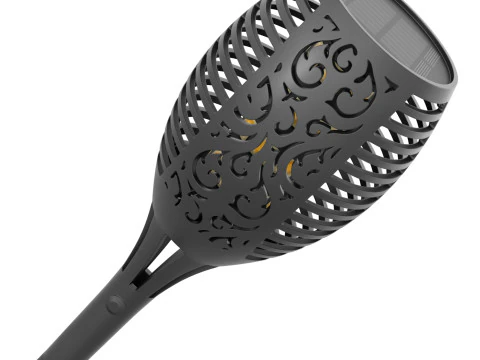 Outdoor Garden Light Solar street garden lamp 3D Model