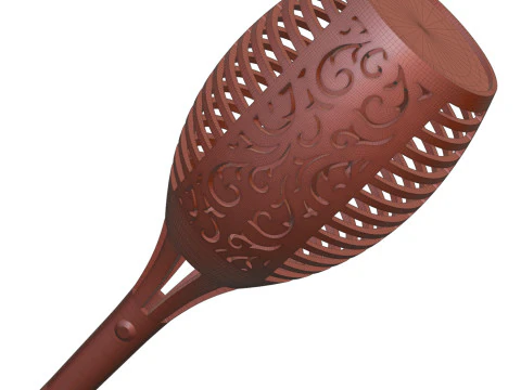 Outdoor Garden Light Solar street garden lamp 3D Model