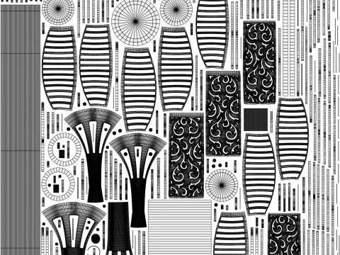 Outdoor Garden Light Solar street garden lamp 3D Model