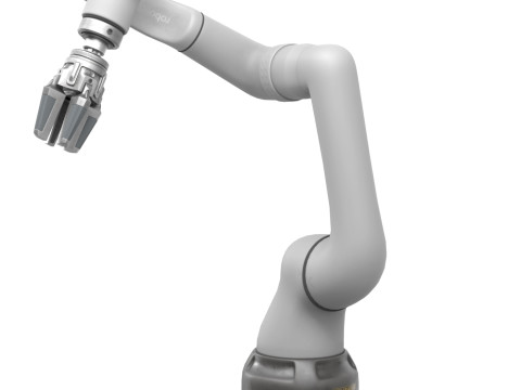 Robotic arm manipulator industrial 3D मॉडल