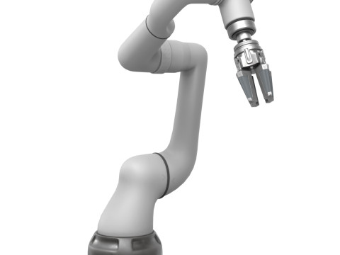 Robotic arm manipulator industrial 3D मॉडल