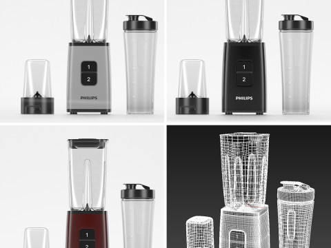Daily Collection Mini Blender Multi Chopper 3D Model
