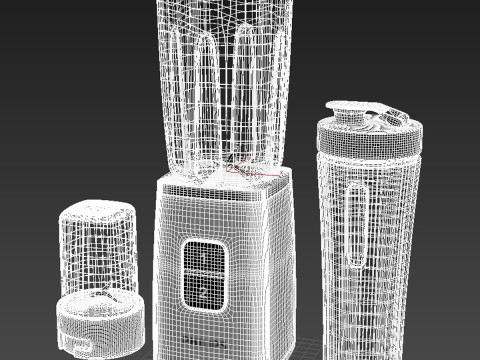 Daily Collection Mini Blender Multi Chopper 3D Model