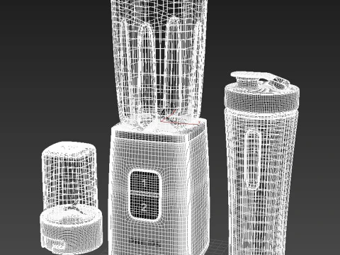 Daily Collection Mini Blender Multi Chopper 3D Model