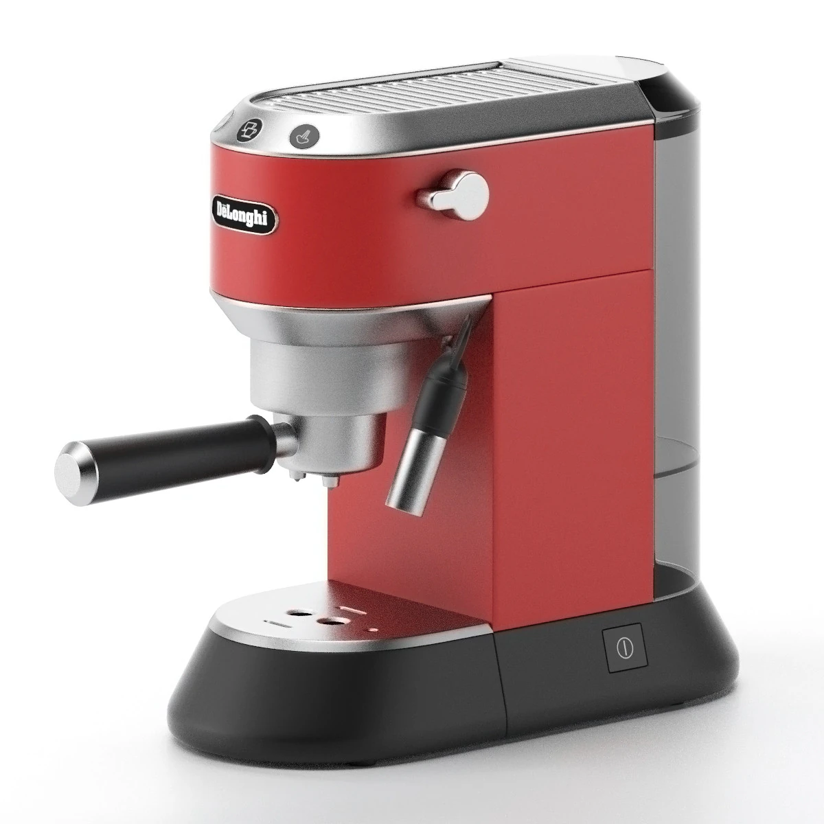 Coffee machine espresso barista stainless model subdivision 3D Model .c4d .max .obj .3ds .fbx .stl .blend 