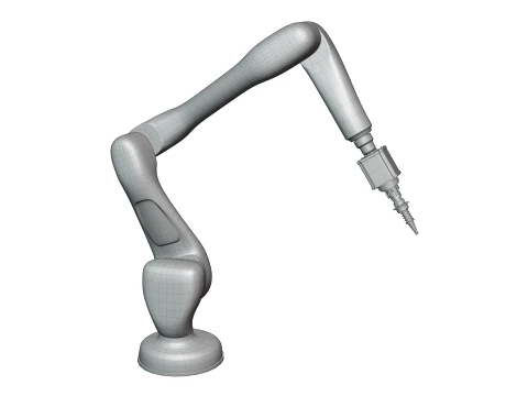 Robotic arm manipulator Electronic Component Pick and Place Robot 3D Model
