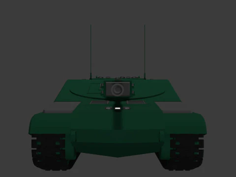 Объект534-1Росомаха 3D Модель