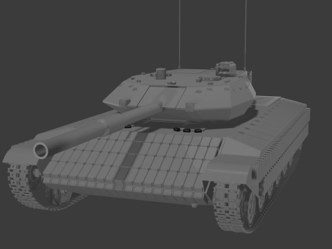 Paladin 3D Model