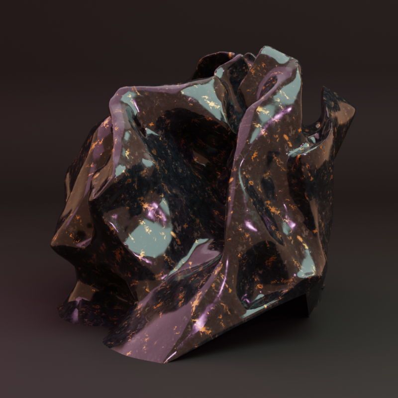 Modern Sculpture 3D Model .c4d .max .obj .3ds .fbx .stl .blend