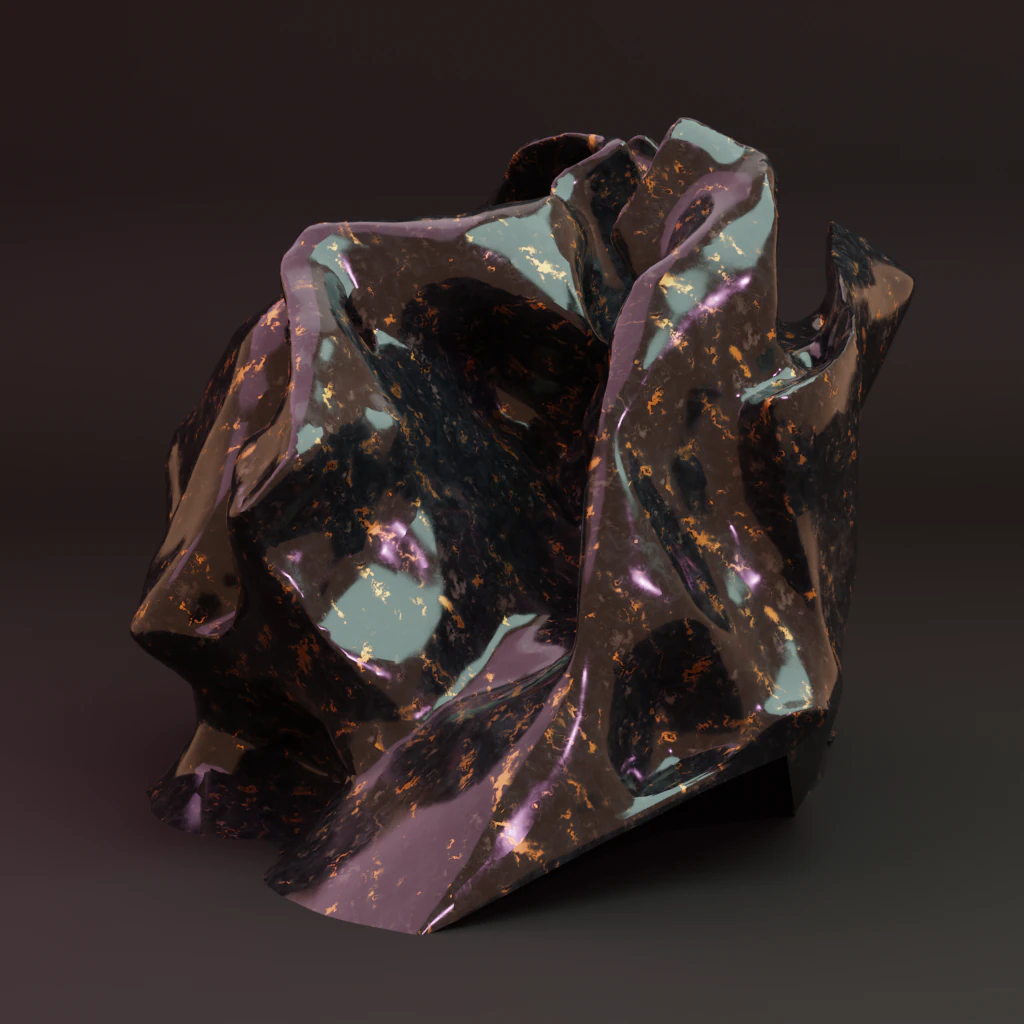Modern Sculpture 3D Model .c4d .max .obj .3ds .fbx .stl .blend 