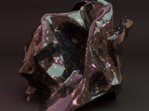 Modern Sculpture 3D Model