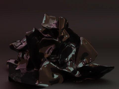 Modern Sculpture 3D Model