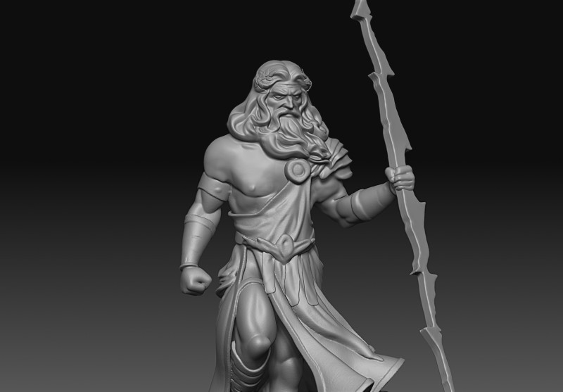 Gates Of Olympus 3D Baskı Modeli .c4d .max .obj .3ds .fbx .stl .blend 