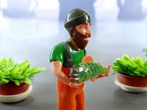Big Bass 3D Baskı Modeli
