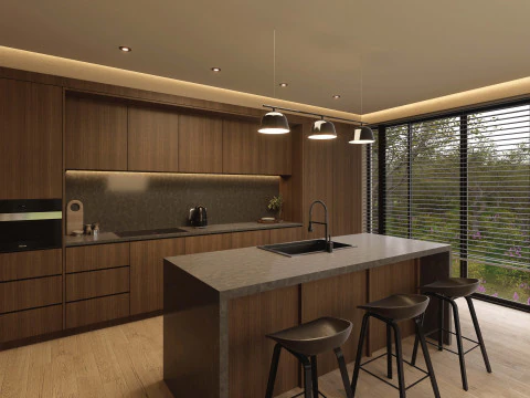 Kitchen Design 3D Model