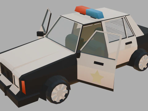 Stylized lowpoly vehicle pack - L-poly 3D Model