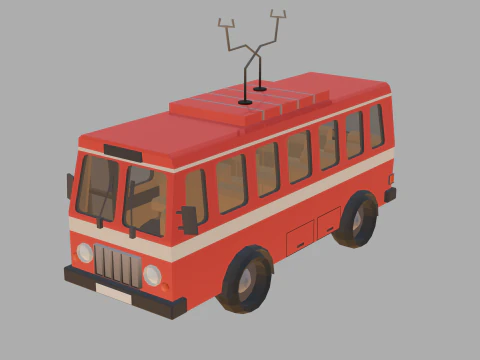 Stylized lowpoly vehicle pack - L-poly 3D Model